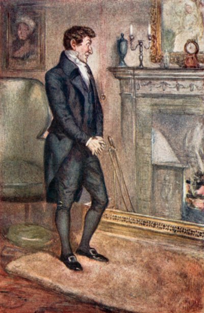 Illustratie voor Emma door Jane Austen door Arthur Wallis Mills